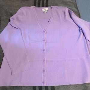 Talbots Women Petites two piece sweater set